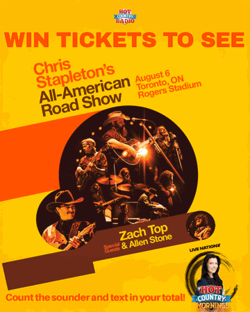 Count the Stapletons - Tally for Tickets: Win 2 Tickets to See Chris Stapleton