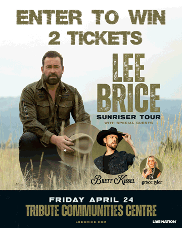 Enter to win a pair of tickets to see Lee Brice