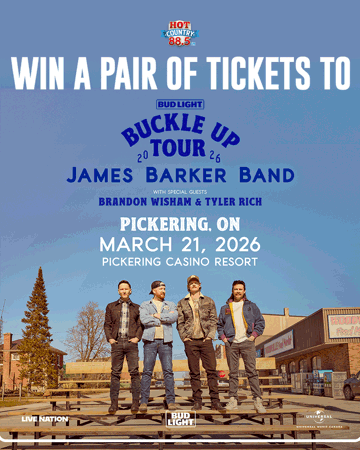Listen to Win Tickets to see James Barker Band