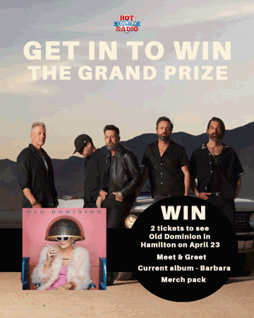 Win 2 Tickets to See Old Dominion, a Meet & Greet, AND Merch