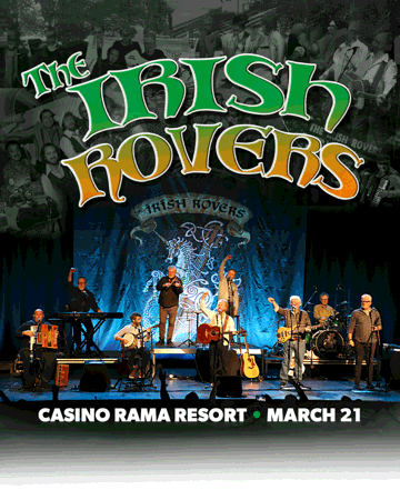  Irish Rovers at Casino Rama Resort on March 21
